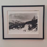 Stampa fotografica artigianale in bianco e nero