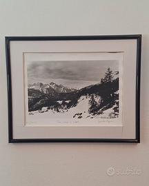 Stampa fotografica artigianale in bianco e nero