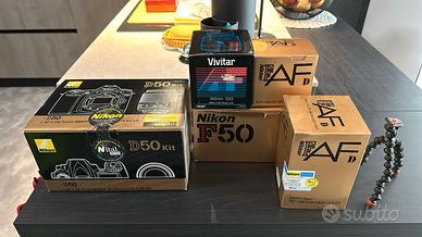 Lotto macchine fotografiche Nikon