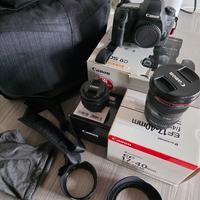 Kit completo Canon 6d con borsa e obiettivi 