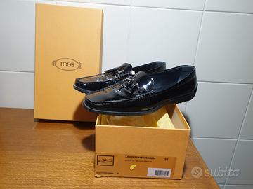 Tod’s Mocassini donna vernice nera