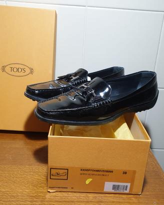 Tod’s Mocassini donna vernice nera