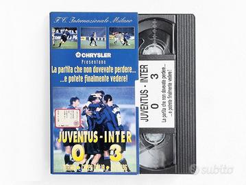 VHS Inter F.C. Coppa Italia 96 Inter-Juve 3-0 RARA