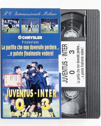 VHS Inter F.C. Coppa Italia 96 Inter-Juve 3-0 RARA
