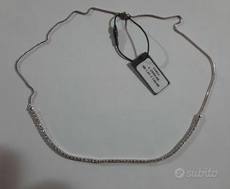 Girocollo in oro bianco 750