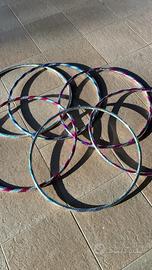 Set di 6 cerchi da ginnastica