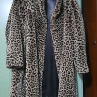 giaccone pelliccia sintetita