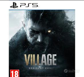 Resident Evil VILLAGE  PS5 + gadget Umbrella 