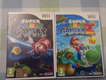lotto giochi nintendo wii Super Mario Galaxy 1 e 2