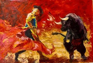 Olio su tela di: David Medina ( Incontro)