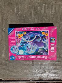 puzzle Ravensburger unicorno glitter 