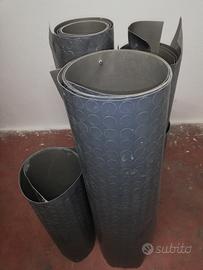 Pavimento in PVC Bollato Antiscivolo Grigio