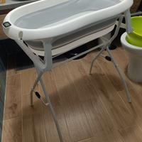 vaschetta bagnetto richiudibile con supporto 