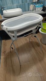 vaschetta bagnetto richiudibile con supporto 