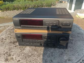 Amplificatore aiwa mxz3000   e tuner  			