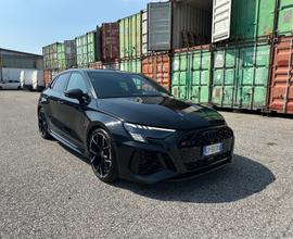 Audi A3 RS 3 SPB NERA NERA STRAFULLL