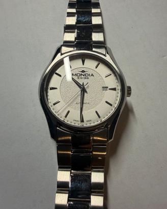 orologio mondia acciaio automatico