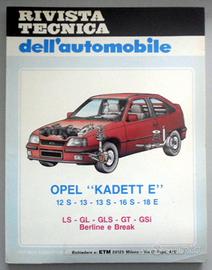 Manuale Officina Opel Kadett GSI 1.8 - 2.0 16V