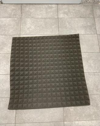 Pannelli fonoassorbenti nero 5 pezzi