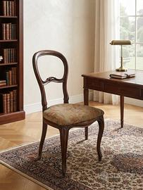 Set 6 sedie vintage in legno da restaurare