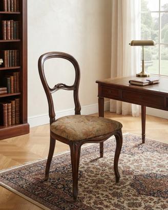 Set 6 sedie vintage in legno da restaurare