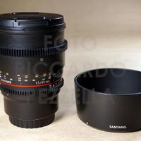 Ottica Samyang T1.5/85mm Cine Lens Lumix Micro 4/3