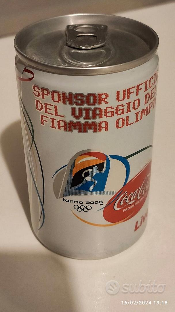 Lattina Coca Cola olimpiadi TORINO 2006 - Collezionismo In vendita a Asti