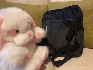 Ampio Borsello Nero Lancetti