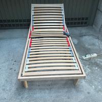 Letto ortopedico elettrico con telecomando