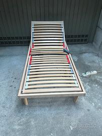 Letto ortopedico elettrico con telecomando