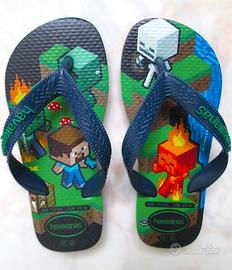 Infradito HAVAIANAS KIDS MINECRAFT bambino 29 30