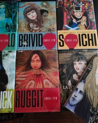 Junji Ito 7 volumi collection nuovi