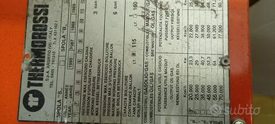 caldaia a gasolio Termorossi
