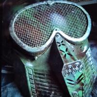 4 pezzi elmetti casco maschera camouflage 