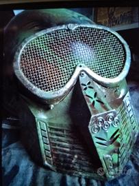 4 pezzi elmetti casco maschera camouflage 