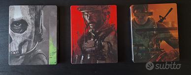Call of duty MW2, MW3 e Black Ops 6 STEEL BOOK