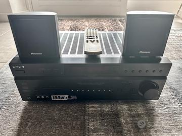 Sintoamplificatore sony 6.1 + sistema surround