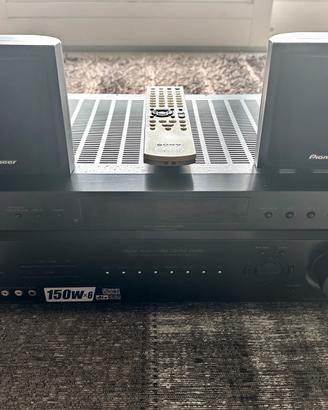 Sintoamplificatore sony 6.1 + sistema surround