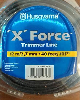 Filo per decespugliatore x Force HUSQVARNA 12Mt