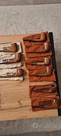 Collezione pipe vintage in radica