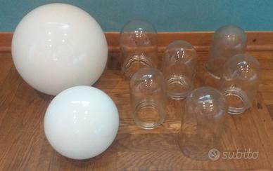 Vetri di ricambio per lampade d'epoca