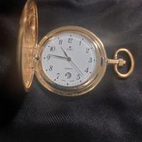 Orologio da taschino LOGIC placcato oro 