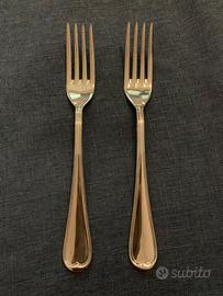 Forchette vintage silver plated