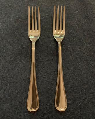 Forchette vintage silver plated