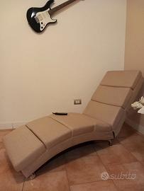 Poltrona chaise longue massaggiante