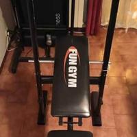 Panca + bilanciere+pesi