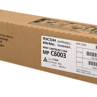Toner Ricoh ORIGINALE e NUOVO codice 841856 Ciano