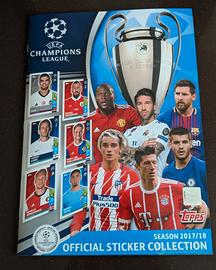 Album UEFA Champions League 2017/18 Topps completo