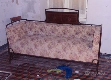 Antico divano Ottomana primi Novecento 