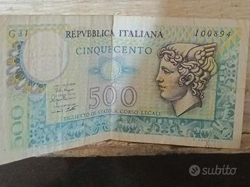 banconota 500 lire 